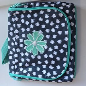Thirty-One Off to Lunch Thermal Tote and Take Along Bag Tag